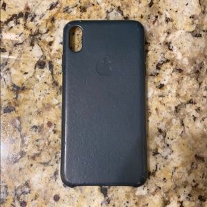 Leather Apple iPhone XMAX case